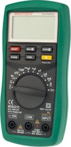 Мультиметр цифровой MASTECH MS8221C [13-2056]