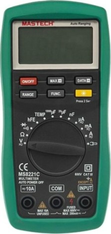 Мультиметр цифровой MASTECH MS8221C [13-2056]