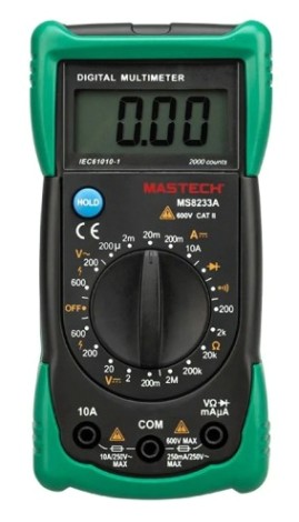 Мультиметр цифровой MASTECH MS8233A [13-2014]