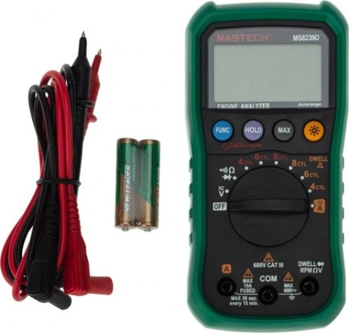 Мультиметр цифровой MASTECH MS8239D автомобильный [13-2089]