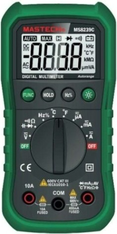 Мультиметр цифровой MASTECH МS8239С [13-2020]