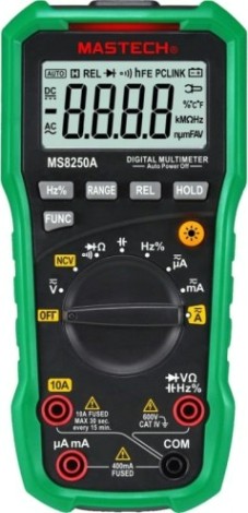 Мультиметр цифровой MASTECH MS8250A профессиональный [13-2101]