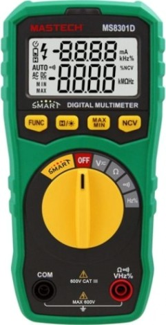 Мультиметр цифровой MASTECH MS8301D smart профессиональный [13-2091]