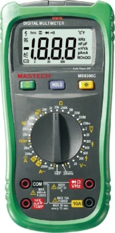 Мультиметр цифровой MASTECH MS8360C [13-2027]