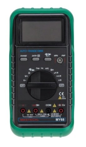 Мультиметр цифровой MASTECH MY68 [13-2058]