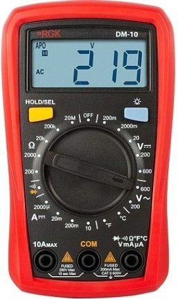 Мультиметр цифровой RGK DM-10 [776554]