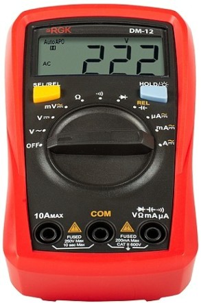 Мультиметр цифровой RGK DM-12 [776561]