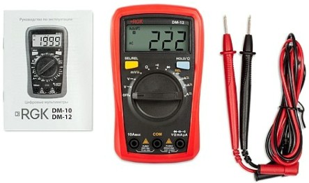 Мультиметр цифровой RGK DM-12 [776561]
