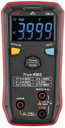 Мультиметр цифровой RGK DM-15 [755153]
