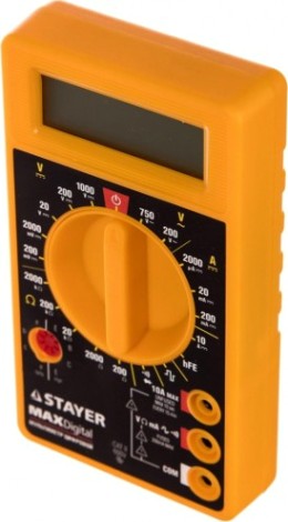 Мультиметр цифровой STAYER MAXDigital "master" [45306]