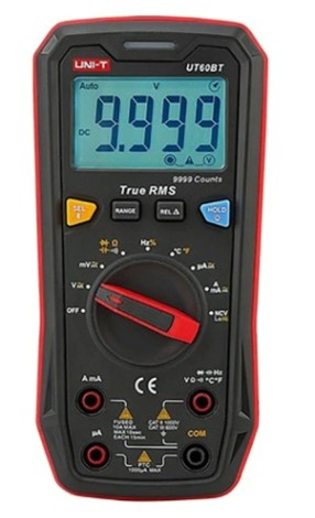 Мультиметр цифровой UNI-T 60BT профессиональный [13-0090]