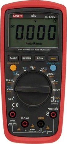 Мультиметр цифровой UNI-T UT 139С универсальный [13-1028]