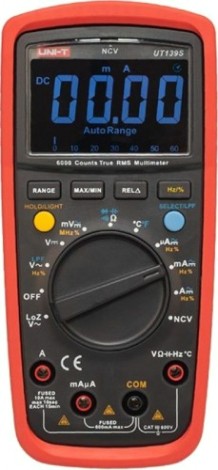 Мультиметр цифровой UNI-T UT 139S универсальный [13-1029]
