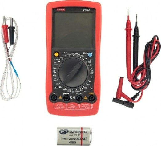 Мультиметр цифровой UNI-T UT 58A универсальный [13-1020]