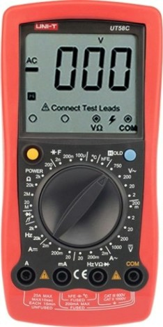 Мультиметр цифровой UNI-T UT 58C универсальный [13-1023]