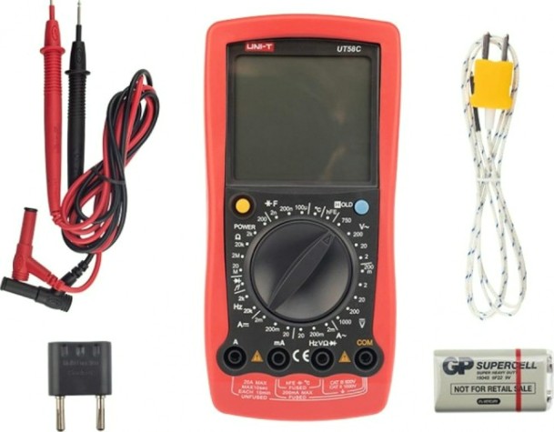 Мультиметр цифровой UNI-T UT 58C универсальный [13-1023]