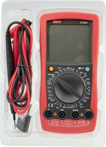 Мультиметр цифровой UNI-T UT 58D универсальный [13-1024]