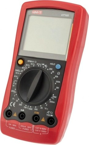 Мультиметр цифровой UNI-T UT105 автомобильный [13-0028]