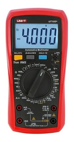 Мультиметр цифровой UNI-T UT105+ автомобильный [13-0059]
