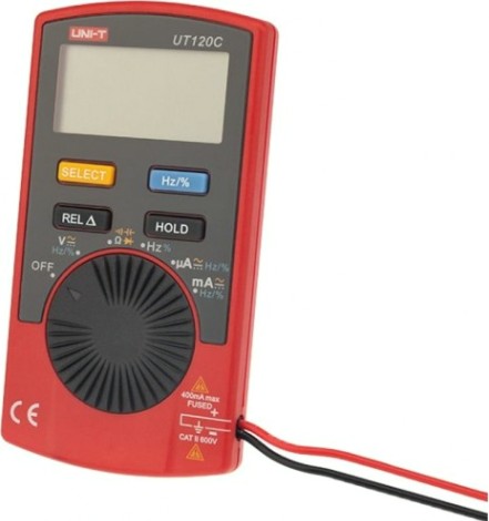 Мультиметр цифровой UNI-T UT120C портативный [13-0019]