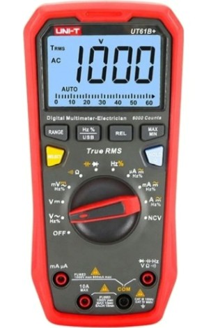 Мультиметр цифровой UNI-T UT61B+ профессиональный [13-0092]