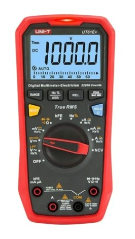 Мультиметр цифровой UNI-T UT61E+ профессиональный [13-0094]