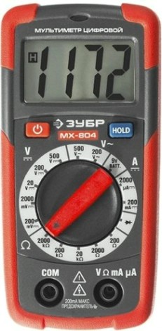 Мультиметр цифровой ЗУБР MX-804 59804 [59804]