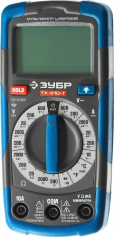 Мультиметр цифровой ЗУБР ТХ-810 [59810]
