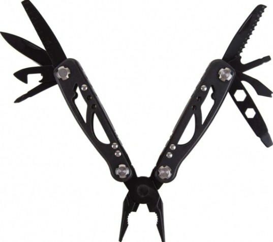 Мультитул REXANT 12-4901-2 12 функций 120 мм черный