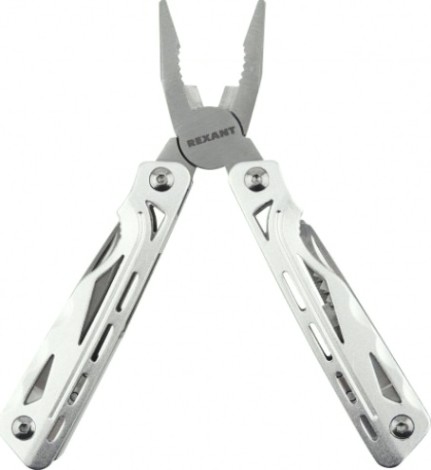 Мультитул REXANT 12-4904-2 12 функций 160 мм металлик