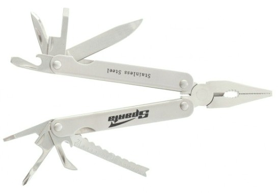 Мультитул Sparta 156 мм трансформер, 15 предметов, в чехле// [17610]