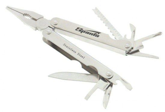 Мультитул Sparta 156 мм трансформер, 15 предметов, в чехле// [17610]