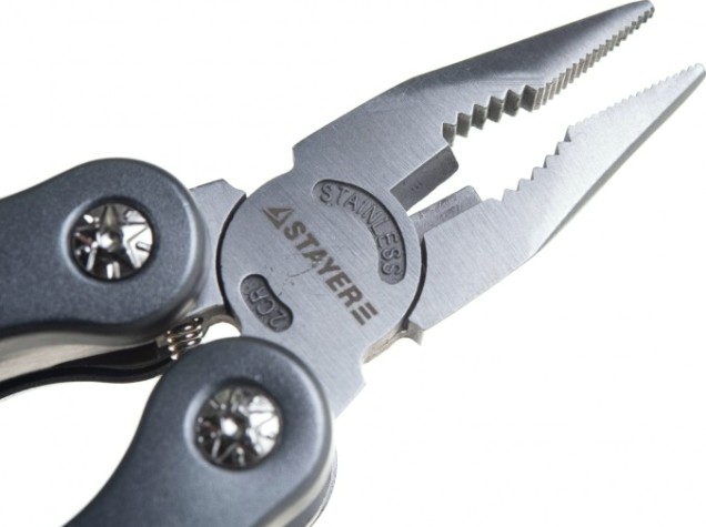Мультитул STAYER PROFESSIONAL инструмент многофункциональный силовая модель, с б [22852_z01]
