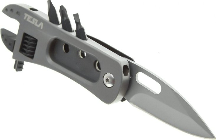 Мультитул TESLA MT-07 с разводным ключом и битами Мультитул TESLA MT-07 с разводным ключом и битами
