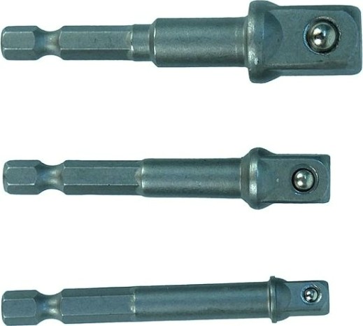 Набор адаптеров для торцевых головок Sturm 1041-04-S3AD HEX6-SQ 1/4", 3/8", 1/2"; 65-72мм