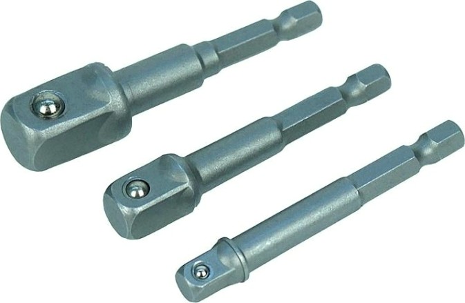 Набор адаптеров для торцевых головок Sturm 1041-04-S3AD HEX6-SQ 1/4", 3/8", 1/2"; 65-72мм