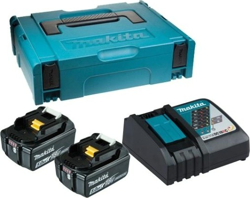 Набор АКБ и ЗУ MAKITA 18.0В 5,0 Ач Li-ion (2шт.) BL1850B/DC18RC (1шт.) 198311-6 [198311-6]