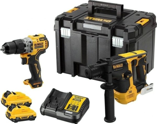 Набор аккумуляторного инструмента DeWALT DCK 2102 L2T (DCD706+DCH072)