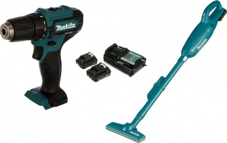 Набор аккумуляторного инструмента MAKITA CLX226X1 (df333dz, cl106fdz, 2xbl1016, dc10wd)