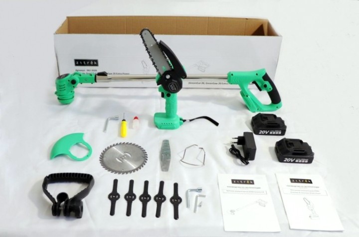 Набор аккумуляторного инструмента ZITREK GreenCut 20,GreenSaw 20 set 2 in 1 2 в 1, 2х2.0ач [082-2020]