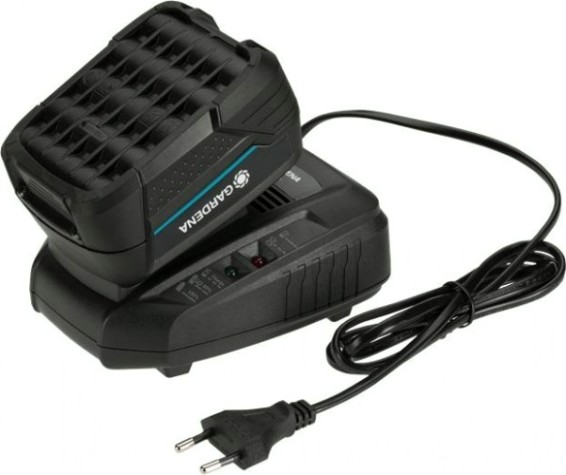 Набор аккумуляторов GARDENA комплект: литий-ионный p4a pba 18v/45 и устройство для ускоренной заряд [14906-20.000.00]