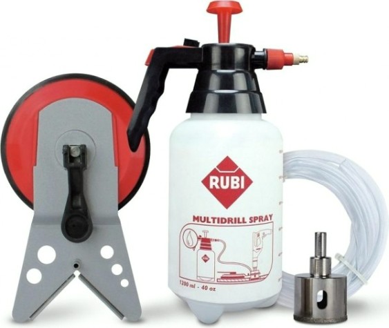 Набор аквасистемы и кондуктора RUBI + коронка 35 мм EASY GRES 4 шт. 50921 [50921]