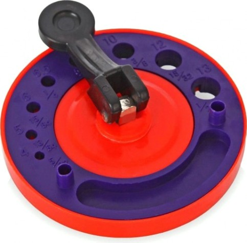 Набор алмазных сверл + кондуктор ПРАКТИКА 5шт. (4-12 мм) 034-687 [034-687]