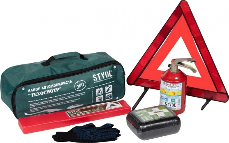 Набор автомобилиста STVOL SNA01 Техосмотр ЭКО