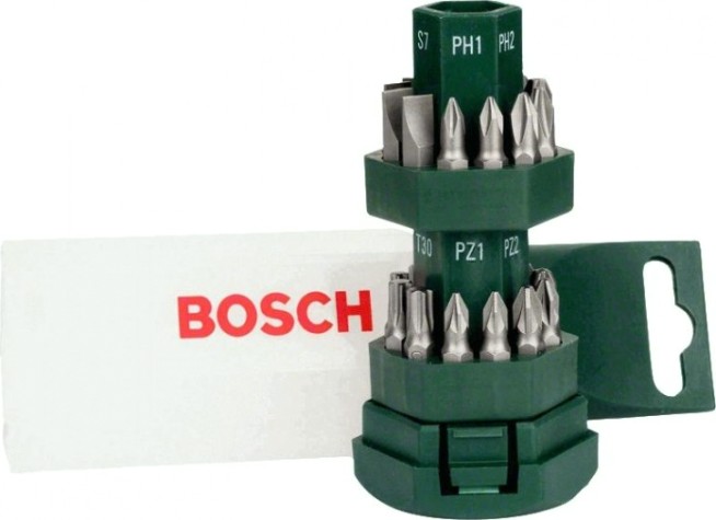 Набор бит BOSCH Биты c держателем 25 шт. [2607019503]