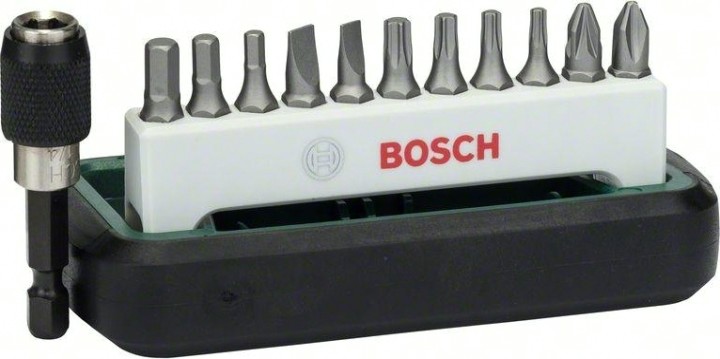 Набор бит BOSCH PH/PZ/TORX/SL/HEX Extra Hard 12шт 12 xh [2608255995]