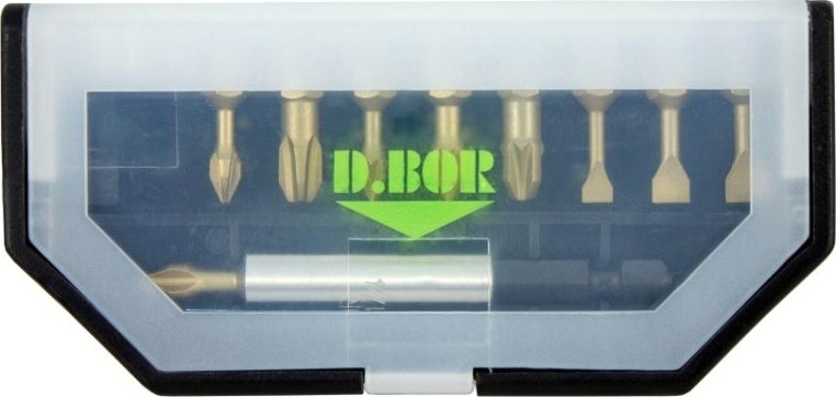 Набор бит D.BOR TIN-HALF 10 предметов (D-SET-10A-1-TIN) [D14-DSET10A1TIN]