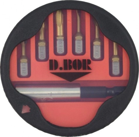 Набор бит D.BOR TIN-HALF 7 предметов (D-SET-07B-1-TIN) [D14-DSET07B1TIN]