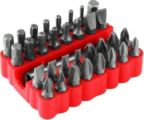 Набор бит DEKO BS33-1 с удлинителем (33 предмета) [065-0517]