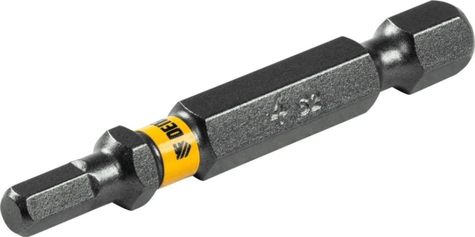 Набор бит Denzel HEX 4х50 сталь s2, шестигранный профиль, 10 шт. [11662]